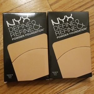 NYX define and refine powder foundation; Golden 03